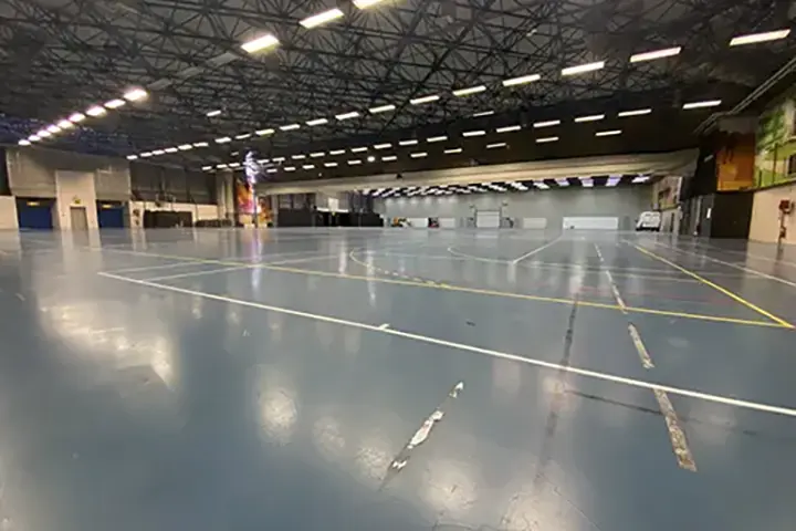 Terrain pour événement sportif