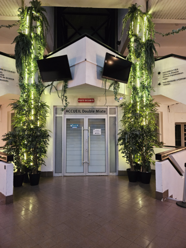 Le hall d'entrée