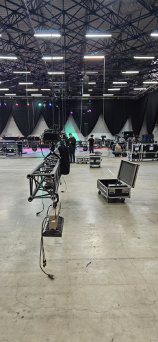 Montage espace conférence