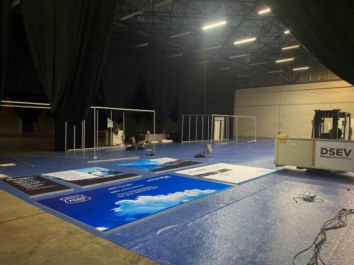 Montage salon professionnel